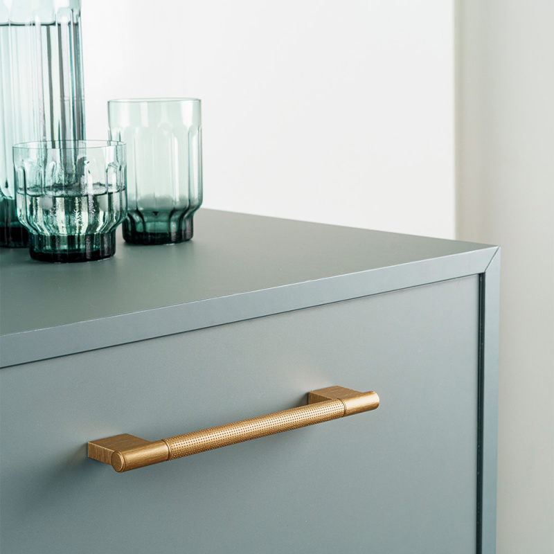 Handtag Point - Borstad mässing