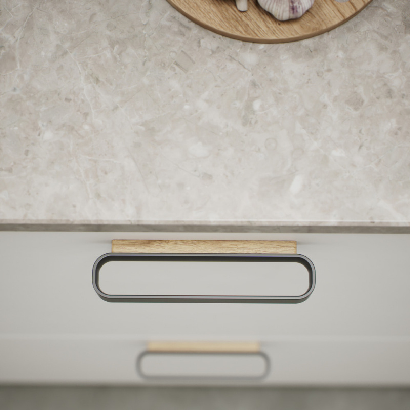 Handtag Race - Ek/rostfri look