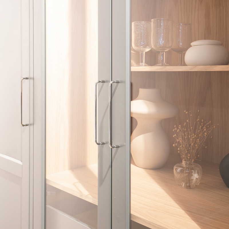 Handtag Spira - Förnicklad