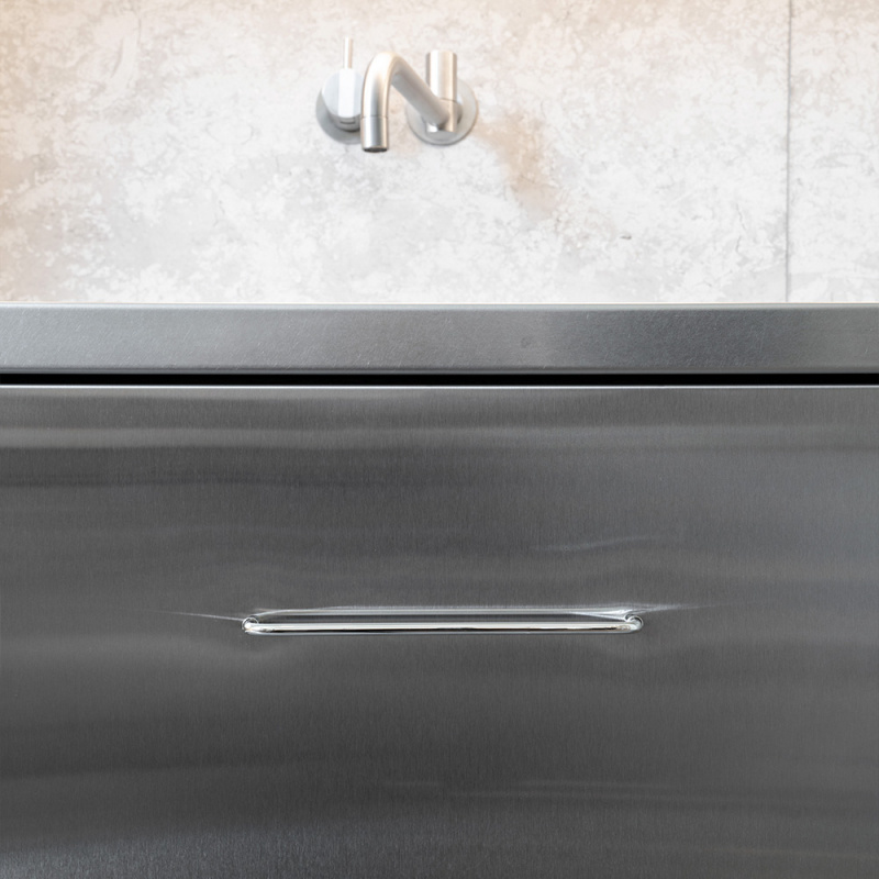 Handtag Spira - Förnicklad