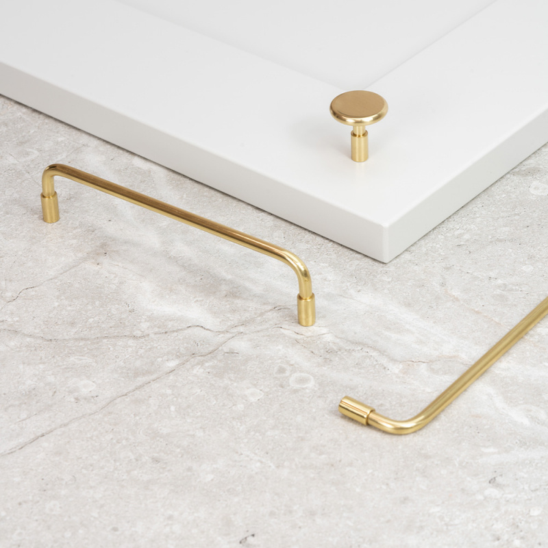 Handtag Spira - Polerad mässing