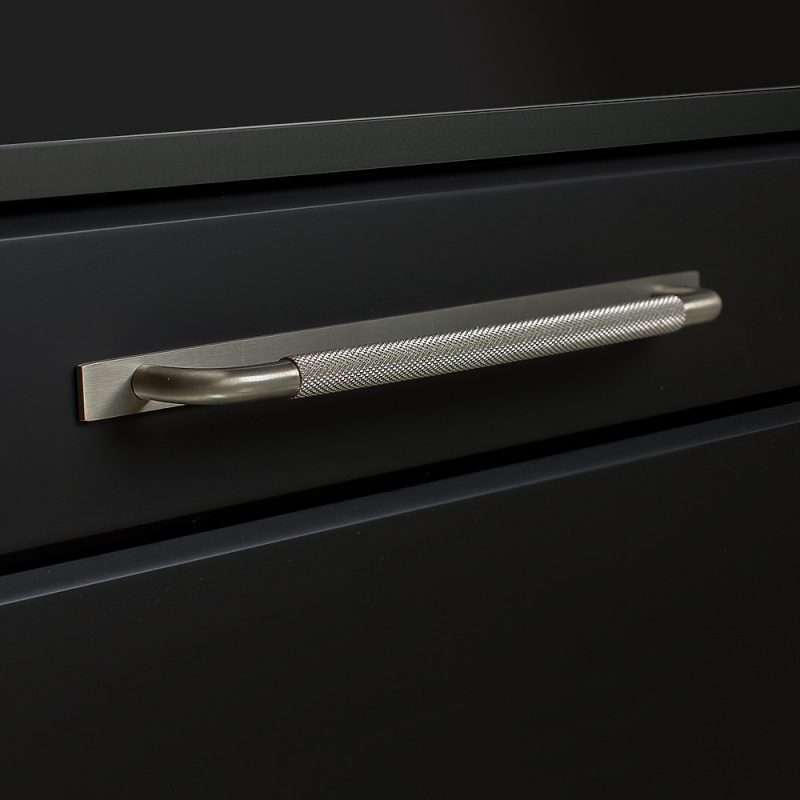 Handtag Helix - Bricka - Rostfri look