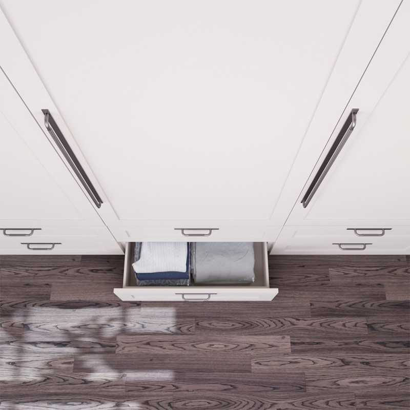 Handtag Helix - Bricka - Rostfri look