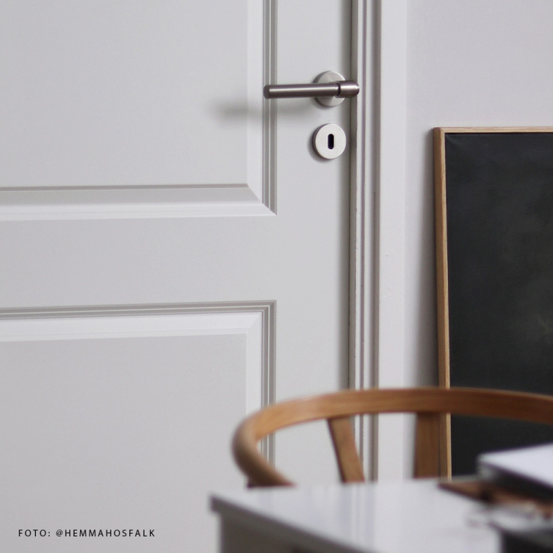 Dörrhandtag Helix 200 Plain - Rostfri look