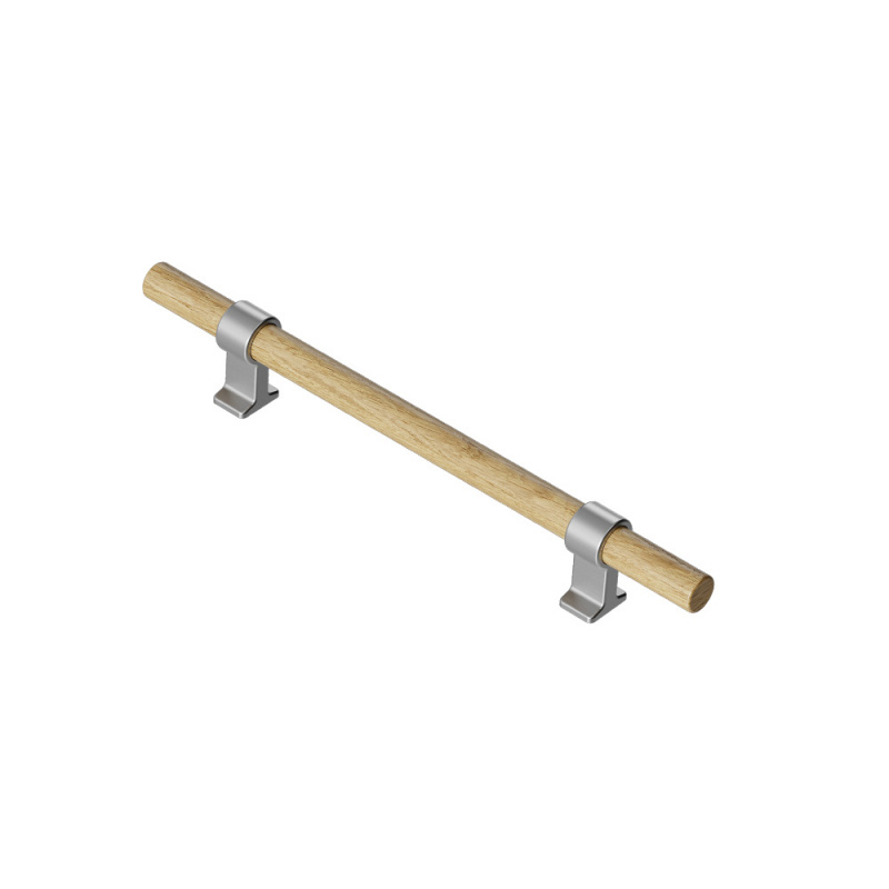 Handtag Bond - Ek/Rostfri look 