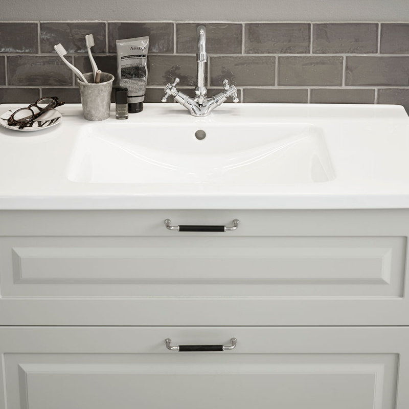 Handtag Brohult M - Förnicklad