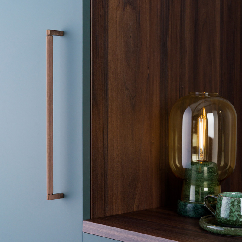 Handtag Brooklyn - Borstad brons 