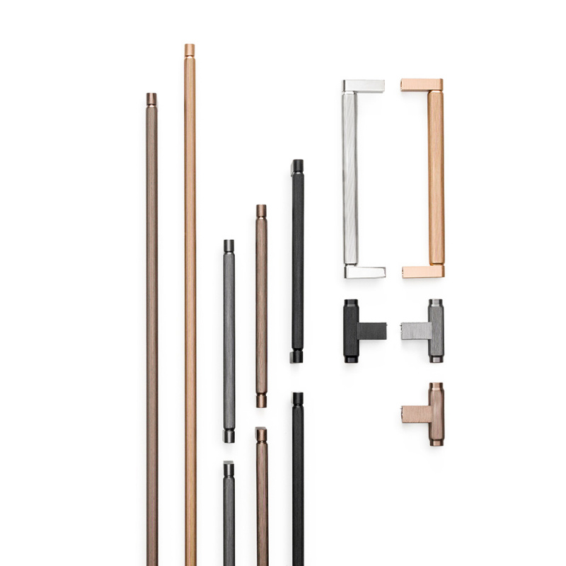 Handtag Brooklyn - Mörk borstad mässing