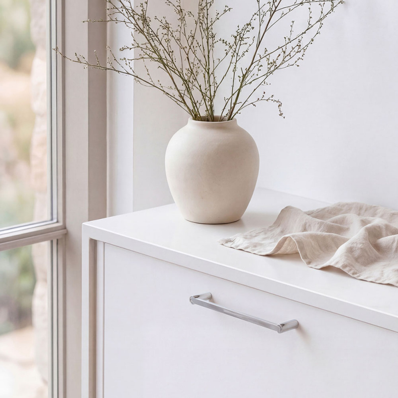 Handtag Flow - Polerad krom