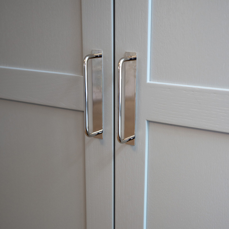 Handtag Royal - Förnicklad