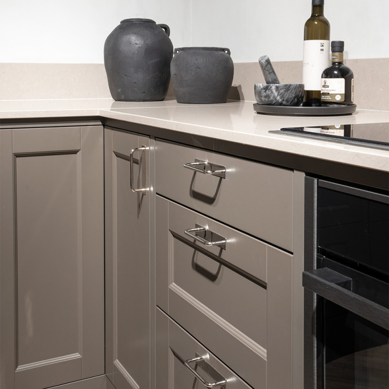 Handtag Royal - Förnicklad