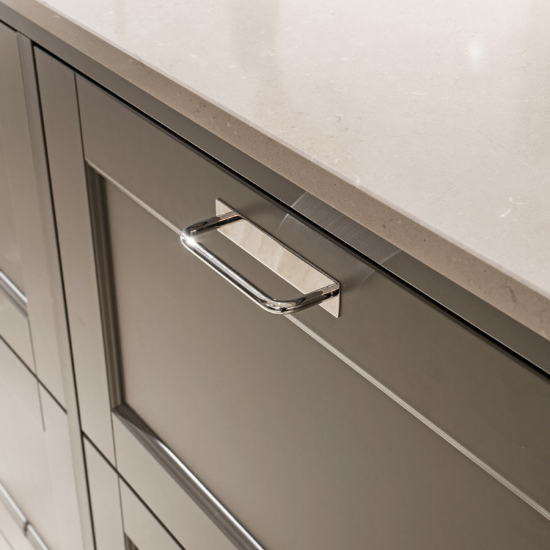 Handtag Royal - Förnicklad