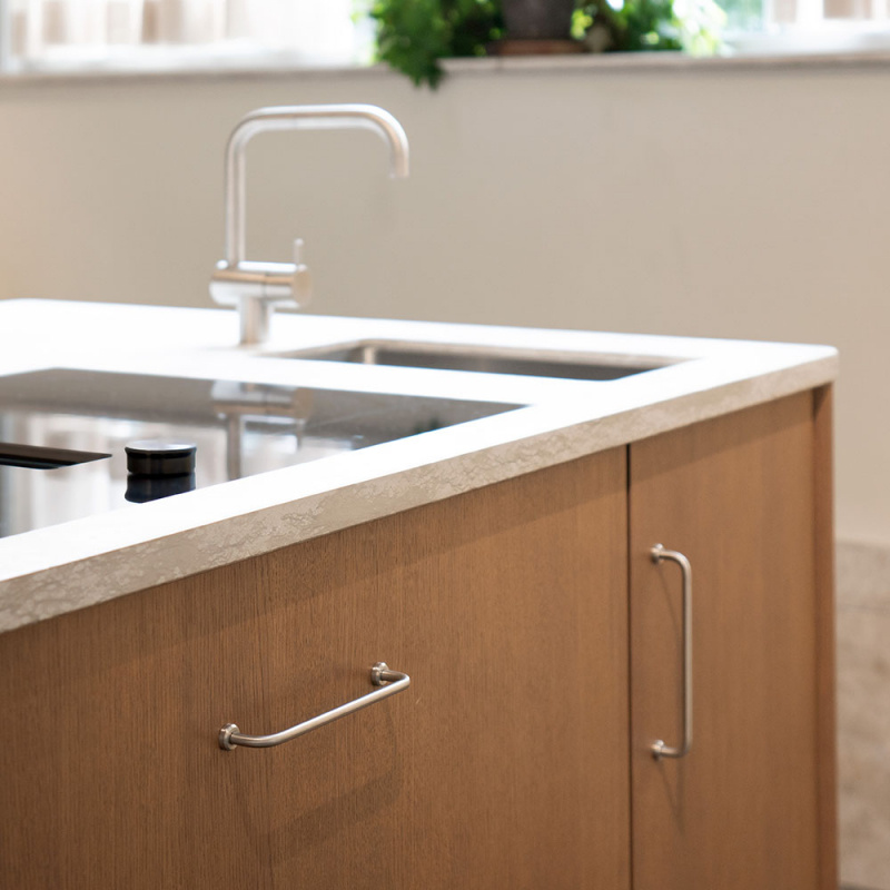 Handtag Viva - Borstad rostfritt