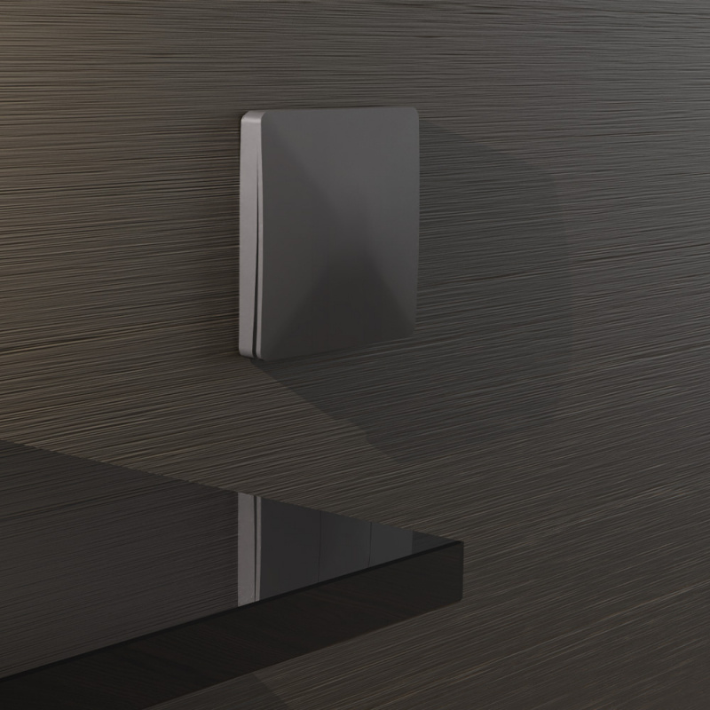 Trådlös strömbrytare/dimmer Kiny - Svart