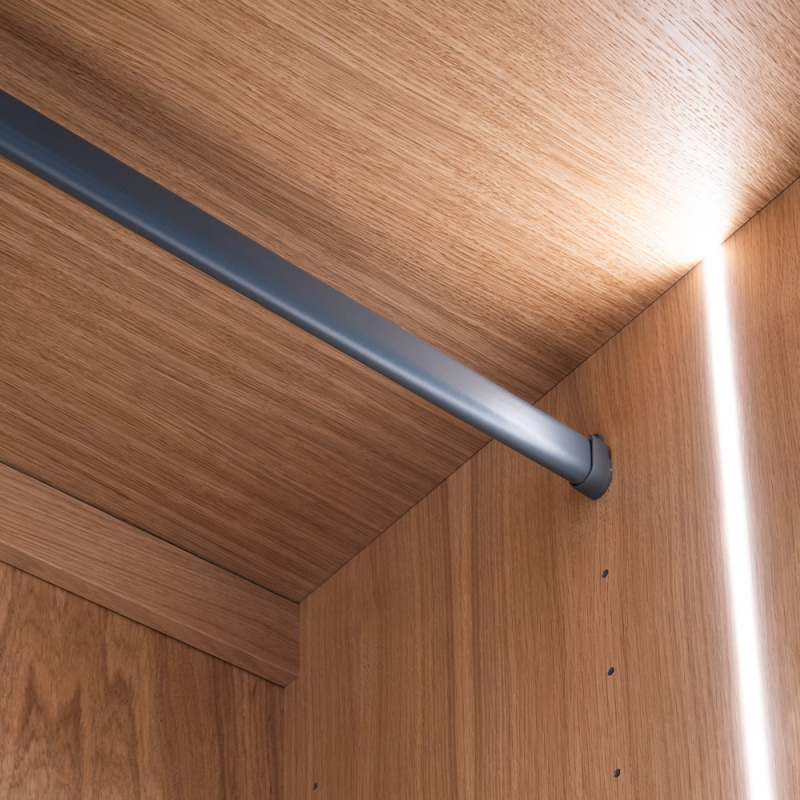 Klädstång - Mörkgrå