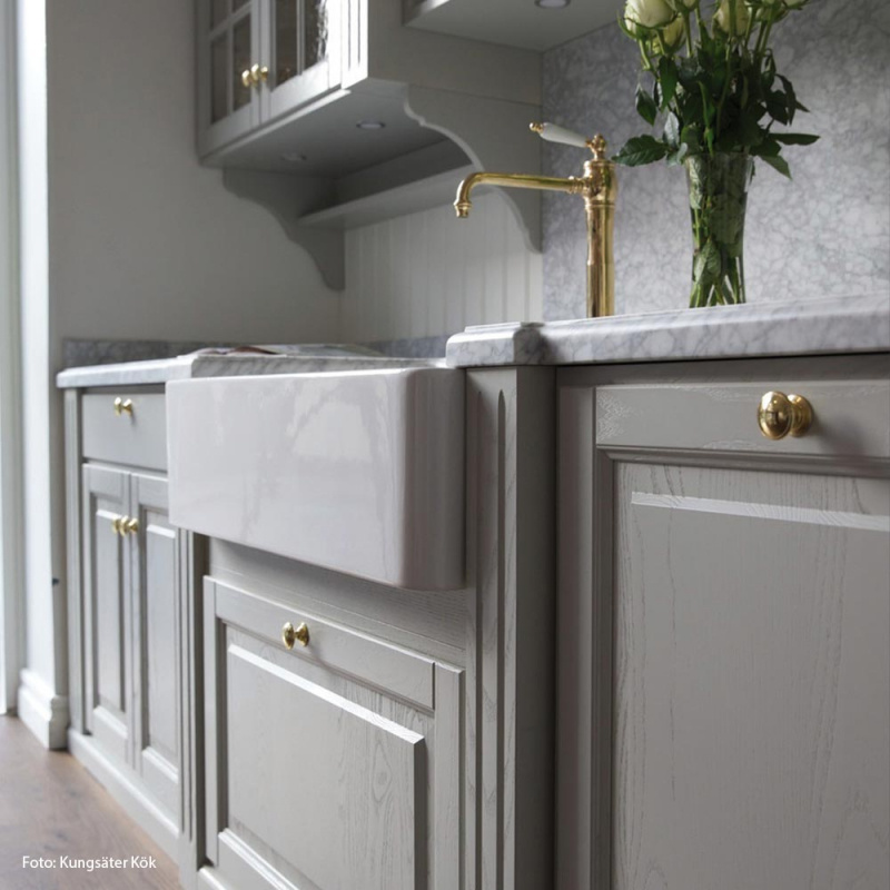 Knopp 24466 - Polerad Mässing