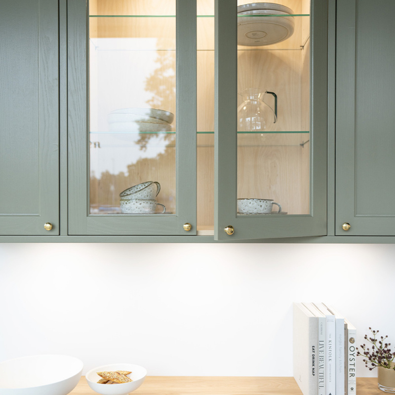 Knopp 411 - Polerad Mässing