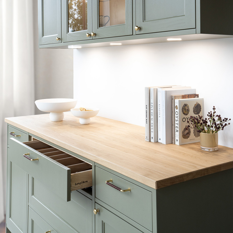 Knopp 411 - Polerad Mässing