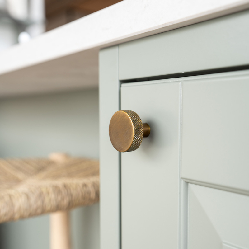 Knopp Flat - Antik brons