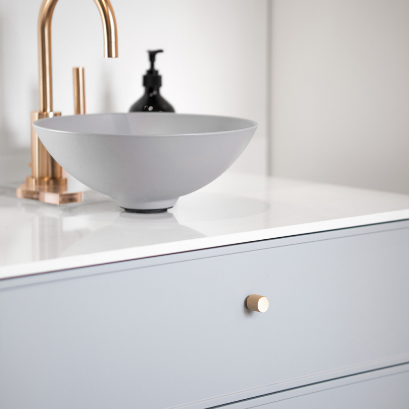 Knopp Helix - Mässing