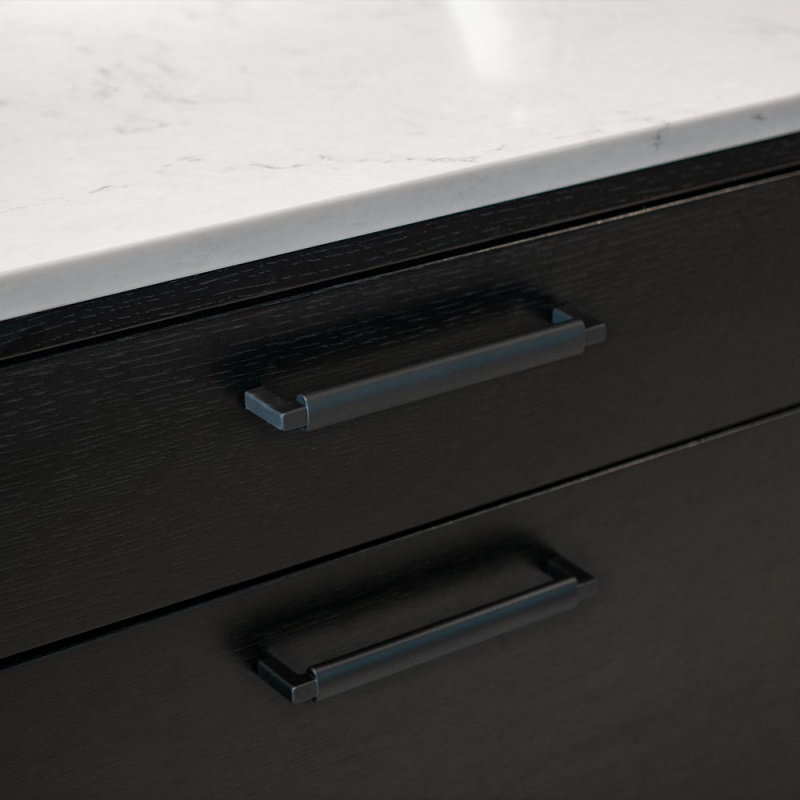 Handtag Lecco - Mattsvart