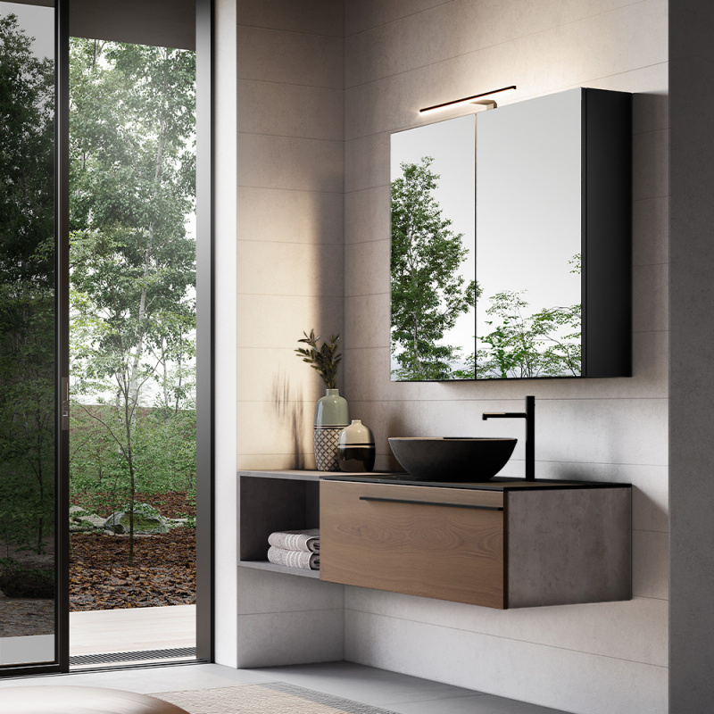 LED-armatur Jot D-M - Krom