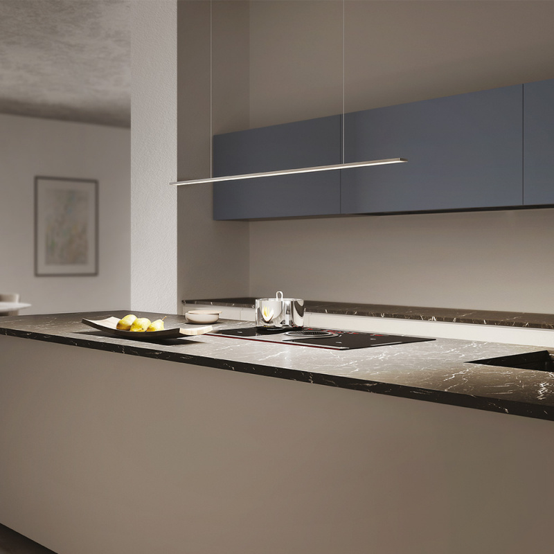 LED-armatur Pendy Dim - 900mm - 2900K - Svart