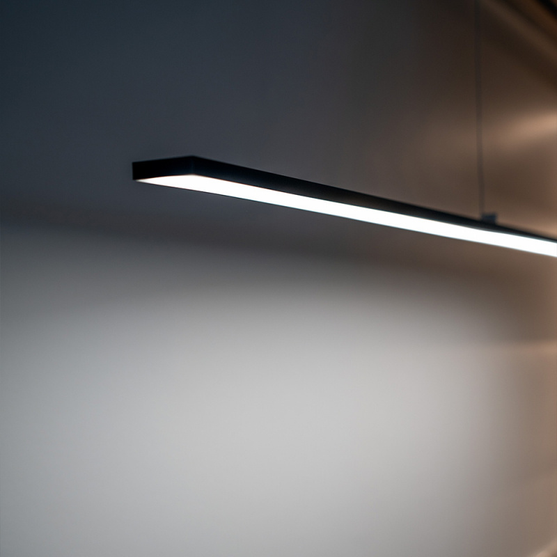 LED-armatur Pendy Dim - 900mm - 2900K - Svart