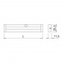 LED-profil Sidy UHE IFR DX - Svart LED-profil Sidy UHE IFR DX - Svart