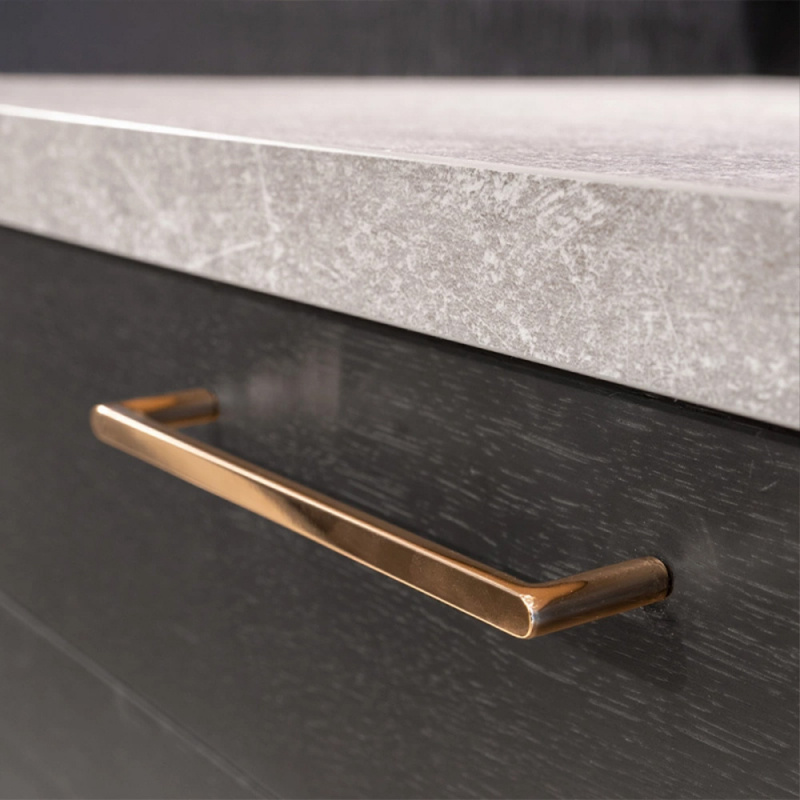 Handtag Pura - Polerad mässing