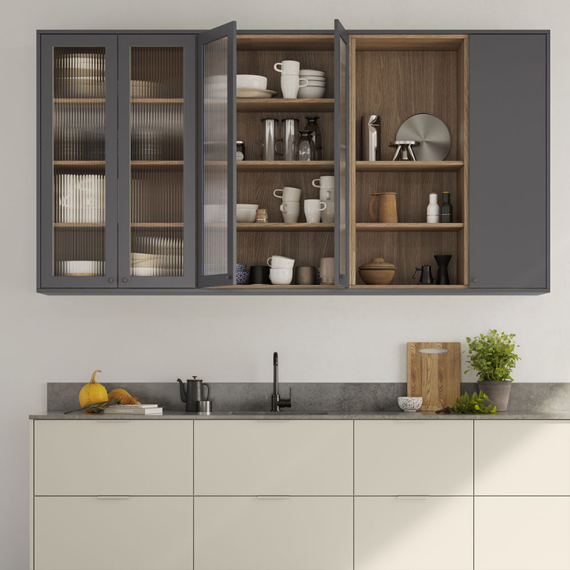 Profilhandtag Side - Kalkgrå