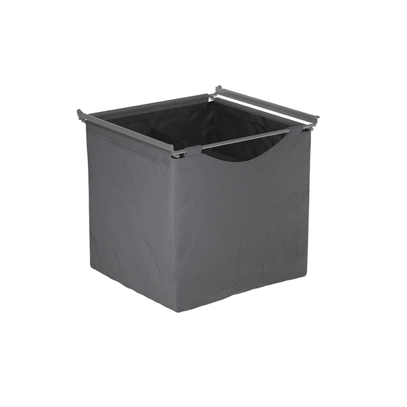 Textilkorg - Hög - Mörkgrå