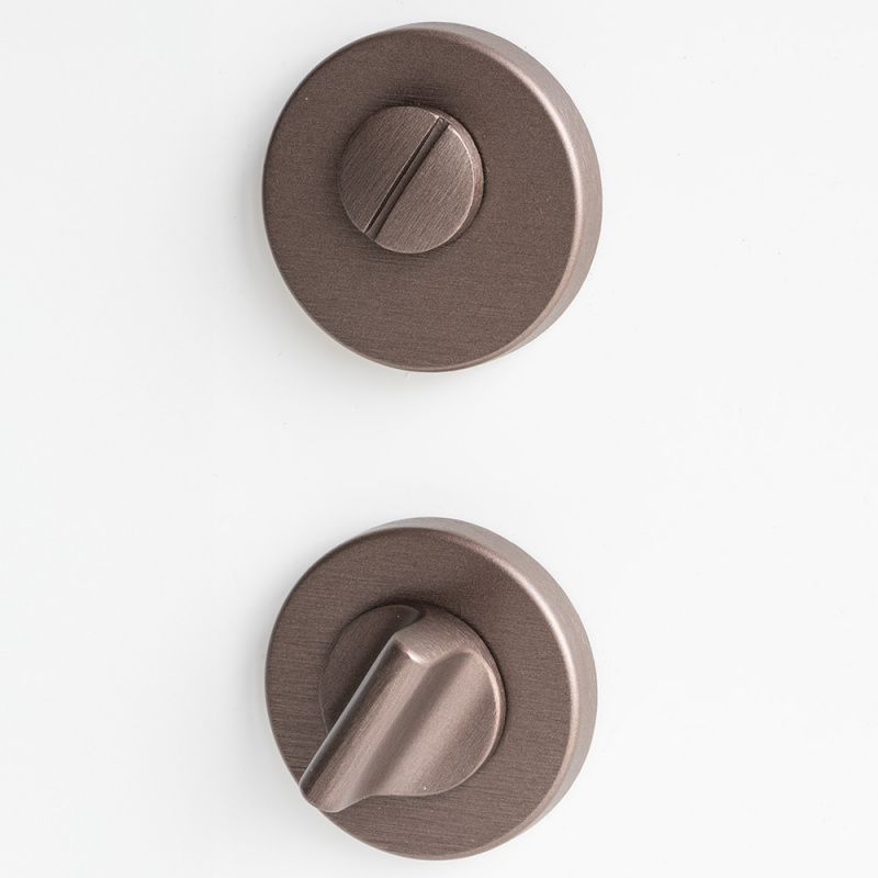 Toalettvred R - Mörk brons