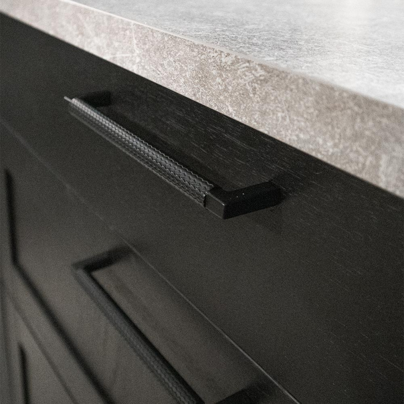 Handtag Track Mattsvart