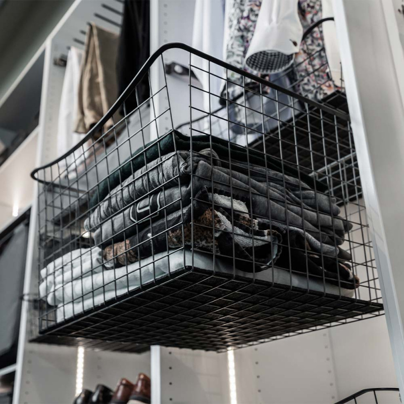 Trådback 330 - Mörkgrå