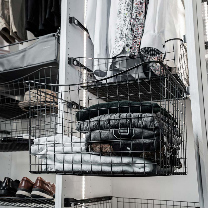 Trådback 330 - Mörkgrå