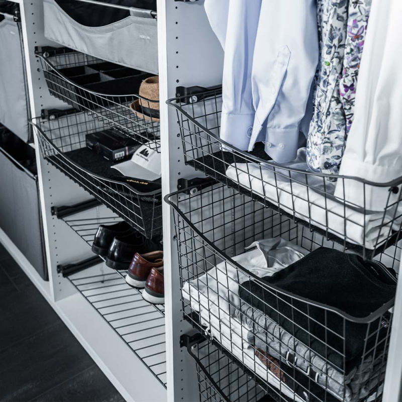 Trådback 330 - Mörkgrå