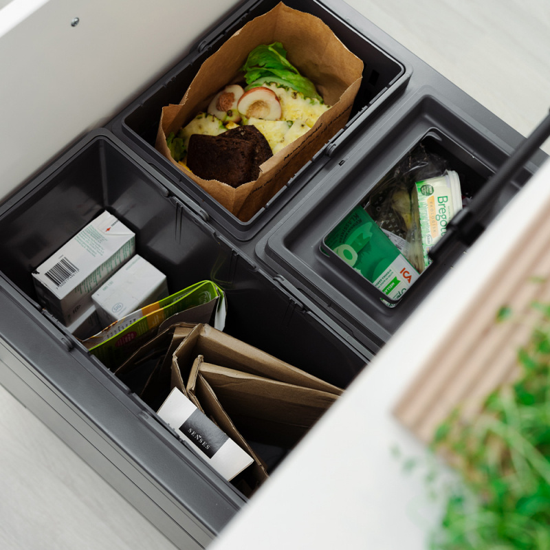 Källsortering Trend Eco - Mörkgrå