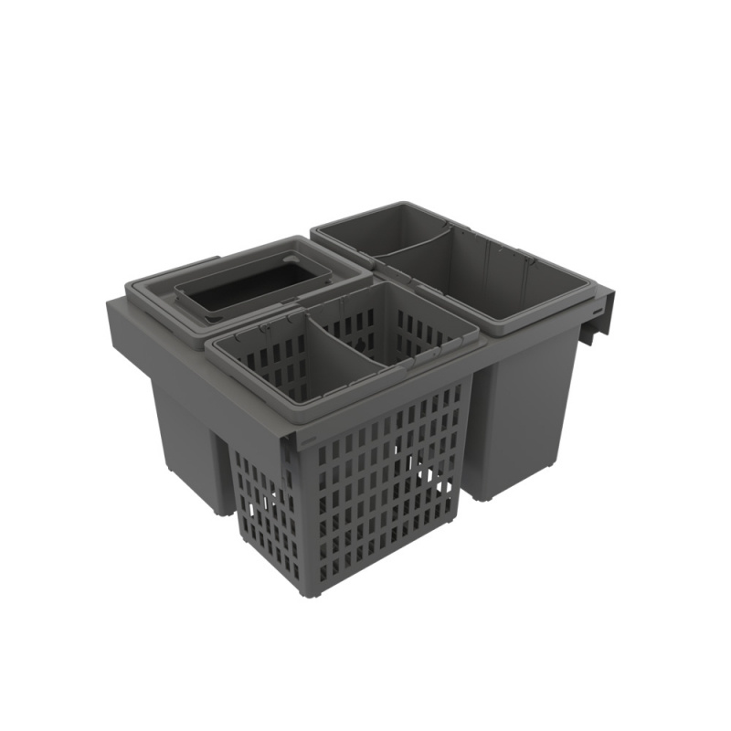 Källsortering Trend Highside Eco - Mörkgrå