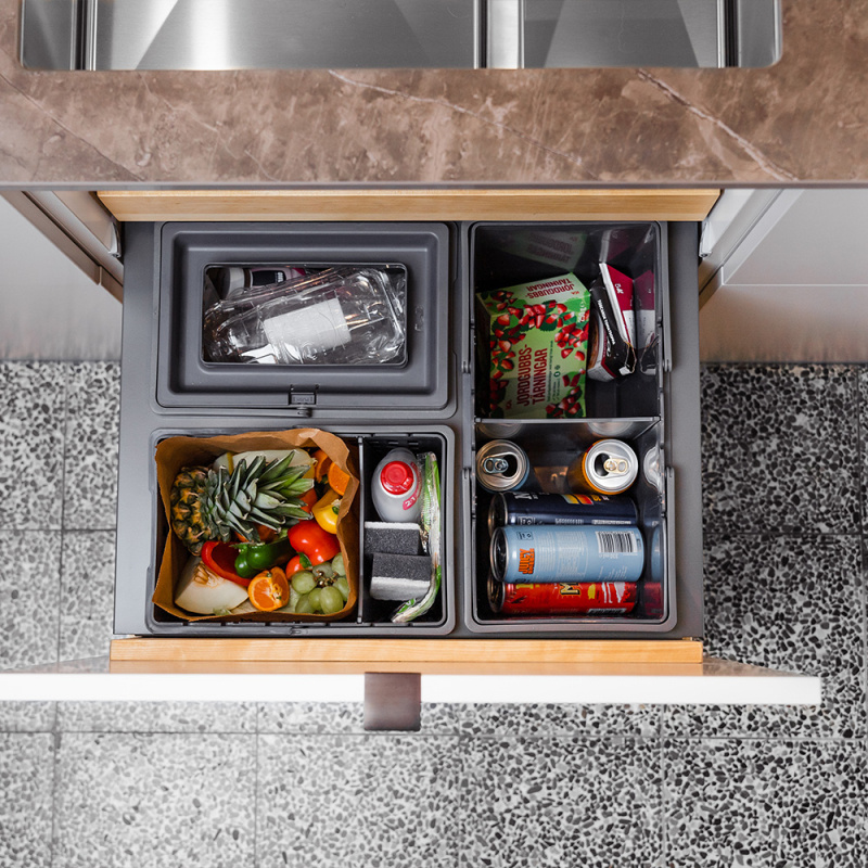 Källsortering Trend Highside Eco - Mörkgrå