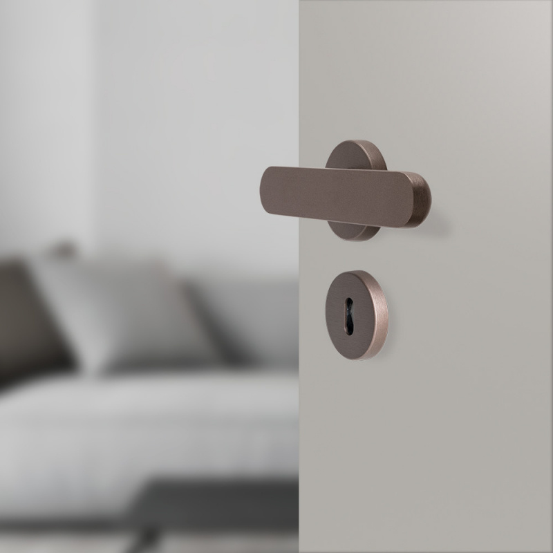 Dörrhandtag Vibe Plain - Mörk brons